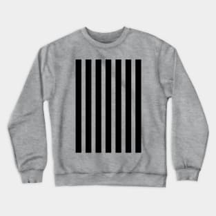 Black and White Stripes Crewneck Sweatshirt